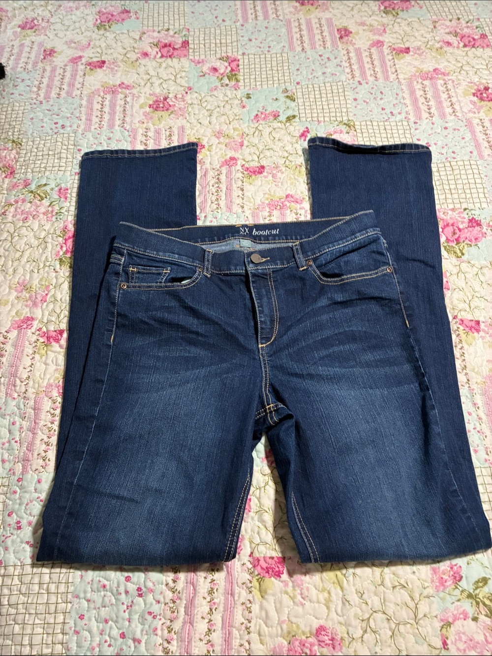 NY&Co Dark Indigo Boot Cut Jeans
